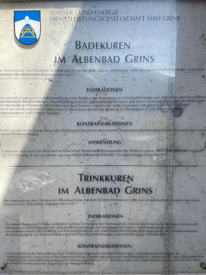 Traumapartment Murmeltier Tirol Grins Zewnętrze zdjęcie